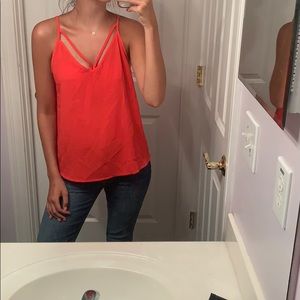 Strappy tank top